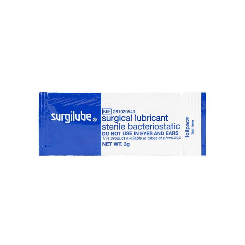 Surgilube Lubricating Jelly (537 -144 3g Packets) – Zest Wire